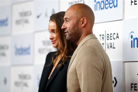 derek jeter wife nude|Derek Jeter's Longtime Wife Posed For Jaw.